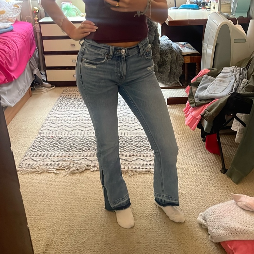 American Eagle flared jeans